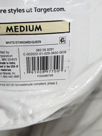 Firm Stay Plush Bed Pillow  (20in X 28in) Standard/Queen-Threshold