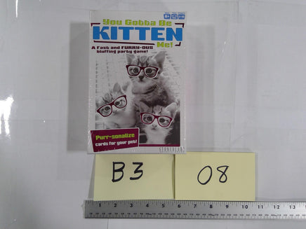 Stoneblade Entertainment You Gotta Be Kitten Me Card Game 2-10 Players 8+ New