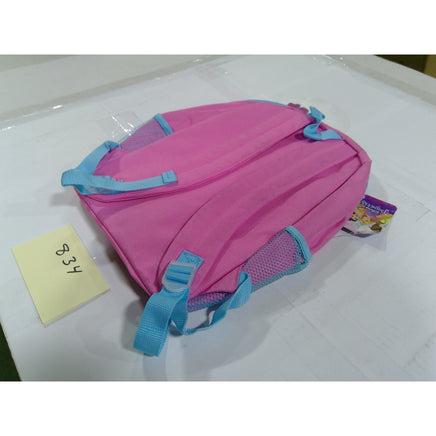 Disney Princess Backpack Set Kids OS Pink Blue NEW 4pc Belle Rapunzel Ariel