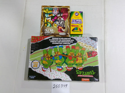 Teenage Mutant Ninja Turtles Jada Nano Metalfigs Advent Calendar Crayola Set