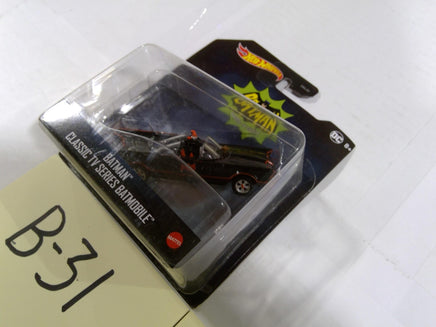 Batman Classic TV Series Batmobile 1:64 Diecast Hot Wheels New Black Toy
