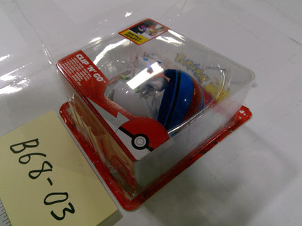 Pokemon Alolan Vulpix Clip N Go Great Ball Action Figure Jazwares Toy New
