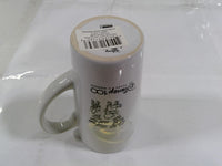 Disney 100 Latte Mug White Purple Ceramic Character Logo Coffee Cup Kitchen