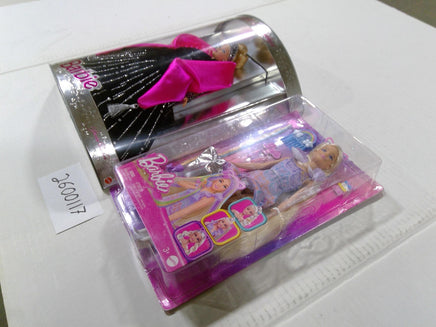 Vintage Barbie Happy Holidays Doll & Hair Play 12in Blonde Doll Lot New In Box