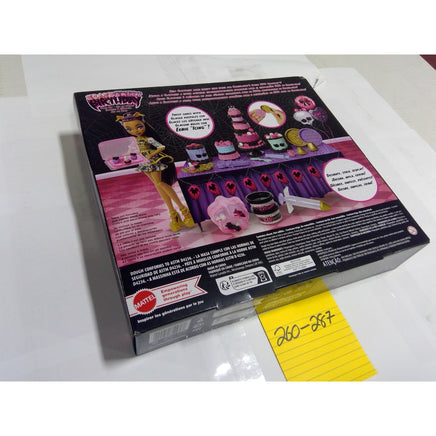 Mattel Monster High Clawdeen Wolf Scary Sweet Birthday Cake Kit Purple Gold NEW