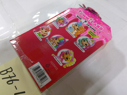 Yummi Land Carly Cakepop Make Lip Gloss Doll Figure Kids Toy Pink Purple New