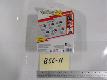 Pokemon Mareep Clip 'N' Go Action Figure Jazwares Ultra Ball Yellow Toy New