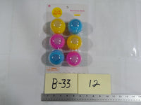 Sun Squad Hurricane Balls 6pk Kids Outdoor Toss Pool Toy Ages 3+ New Multicolor