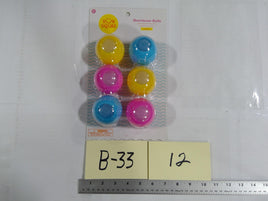 Sun Squad Hurricane Balls 6pk Kids Outdoor Toss Pool Toy Ages 3+ New Multicolor