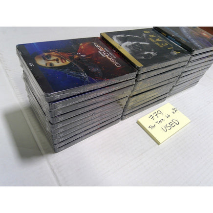Star Trek Blu-ray Steelbook Lot x30 Discovery Picard Lower Decks Used & Damaged
