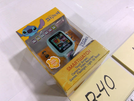 Disney Stitch Girls Kids Smartwatch Digital Games Camera New Box Light Bezel
