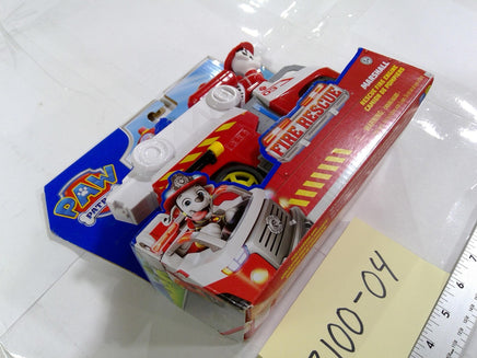 PAW Patrol Marshall Fire Rescue Engine Figure Vehicle Spin Master Toy New Red