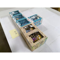 Beast Kingdom Disney Stitch Princess Figure Lot 6pc Blue Purple New In Box