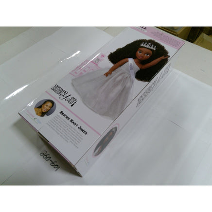 HBCYoU Nicole Homecoming Queen 18 Inch Doll Silver Gown NIB Purpose Toys