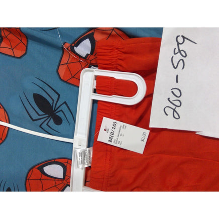 Marvel Spider-Man Pajama Set Boys Size M 8/10 Blue Red NWT SM419BSSTG