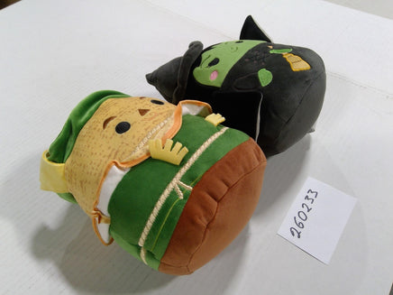 Squishmallows Wizard Of Oz Plush Toys Small Scarecrow Witch Lot 2 Multicolor