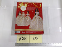 Barbie 2025 Holiday Barbie Signature 12in Doll Gown Collector New In Box Mattel