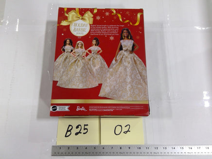 Barbie 2025 Holiday Barbie Signature 12in Doll Gown Collector New In Box Mattel