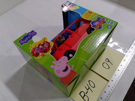 Peppa Pig Peppa's Big Family Car Red Vehicle Playset Figures 3+ Kids Toy New