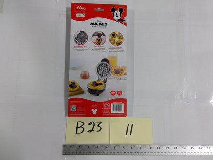 Disney Dash Mickey & Minnie Removable Mini Waffle Plates Set Of 2 Gray Metal