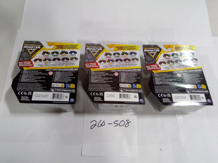 Monster Jam Legacy Trucks Lot 3 El Toro Loco Megalodon Spin Master New Sealed