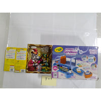 Crayola Scribble Scrubbie Snow Explorer - Kids NEW Blue Pets Pencils Book Bundle