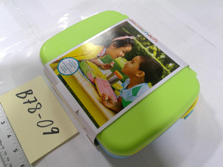 Munchkin Lunch Bento Box Stainless Steel Utensils Kids Toddler School Green New