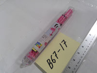 Building Blocks Interlocking Brick Tube Construction Toy Set Pink Plastic New
