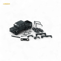 BM Creations Land Rover Defender 110 6x6 Matte Blk RHD 1:64