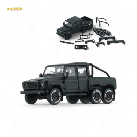 BM Creations Land Rover Defender 110 6x6 Matte Blk RHD 1:64