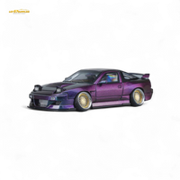 MicroTurbo Nissan 180SX Spirit Rei Purple Chameleon 1:64