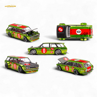 Mini GT Datsun 510 Wagon OG Ho Yellow 1:64