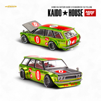 Mini GT Datsun 510 Wagon OG Ho Yellow 1:64