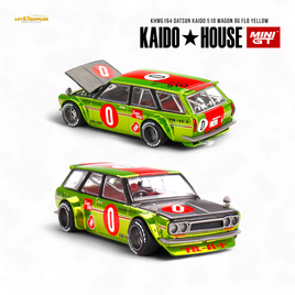 Mini GT Datsun 510 Wagon OG Ho Yellow 1:64