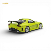 TimeMicro Mazda RX-7 VeilSide Green 1:64