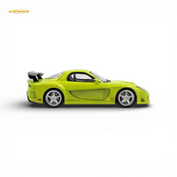TimeMicro Mazda RX-7 VeilSide Green 1:64