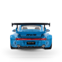 Mini Station Porsche 911 964 RWB HIDEYOSHI blue 1:64