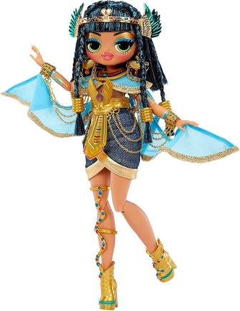 L.O.L. Surprise! OMG Fierce Collector Cleopatra Fashion Doll- Limited Edition 11.5" Premium Collector Doll Luxe Blue & Gold Royal Outfit Accessories, Holiday Toy, Great Gift Ages 4 5 6+ Years Old