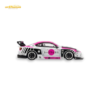 TPC Silvia S15 LBWK Pink - White 1:64