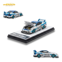 TPC Silvia S15 LBWK Blue - White 1:64