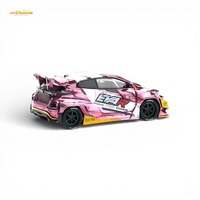 PopRace Toyota GR YARIS Pink EVA RT Production Model 1:64