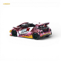 PopRace Toyota GR YARIS Pink EVA RT Production Model 1:64
