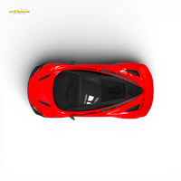 SUPCAR McLaren 720S Red 1:64