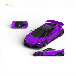 SUPCAR McLaren 720S Purple 1:64