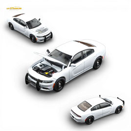 Elite Collectibles Dodge Warhorse Police Interceptor White 1:64