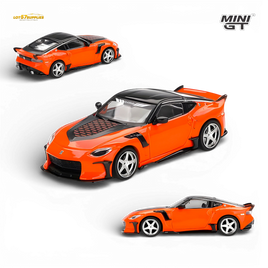 Mini-GT Nissan Z VeilSide FFZ400 Orange 1:64