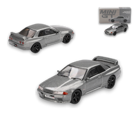Mini GT Nissan Skyline GT-R NISMO BNR32 CRS Version Dark Metal Gray 1:64