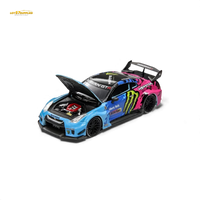 Demon King Auto GT-R R35 LBWK Monster Livery 1:64