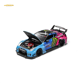 Demon King Auto GT-R R35 LBWK Monster Livery 1:64