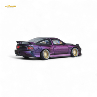 MicroTurbo Nissan 180SX Spirit Rei Purple Chameleon 1:64